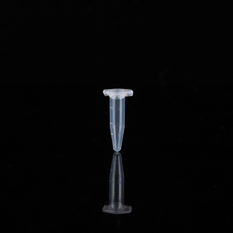 0.6ml Microcentrifuge Tube, Clear, Sterile, Conical, Lock Cap, 50/bag, 750/pk, 7500/cs