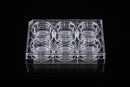 12 Cell Culture Inserts+24 Well Plate, 1.0 μm, PET Membrane, Opaque, TC, Sterile, 12/pk, 48/cs