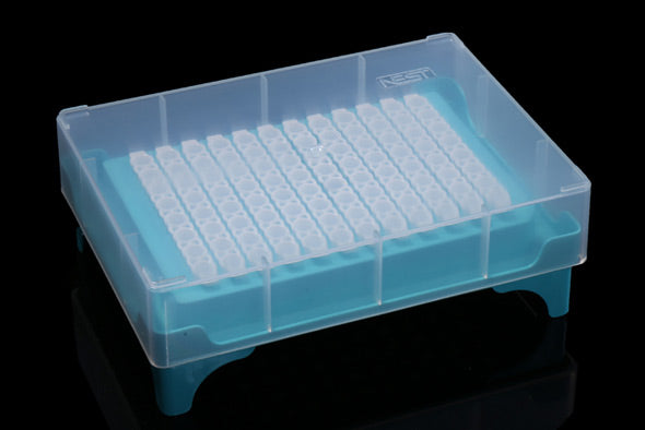 PCR Tube Rack, 96 well (8*12), individual cap, 5/pk, 25/cs