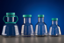 5L PC High Efficient Erlenmeyer Flasks, with Baffles, Vent Filter Cap, Sterile, 1/pk, 4/cs