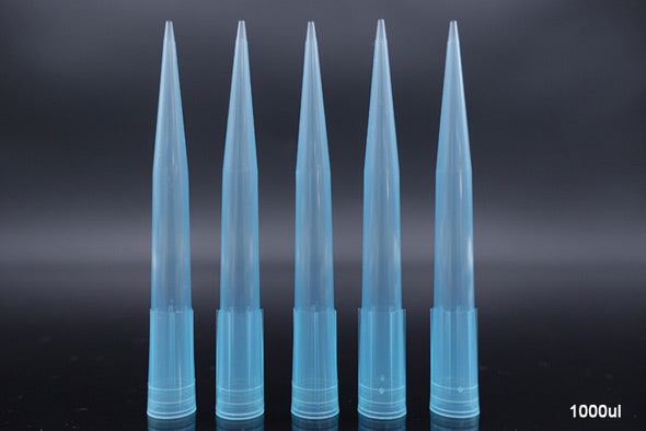 1250 ul Filter universal Pipette Tips, Clear, Bulk, Low-retention, Non-Sterile, 1000/pk, 5000/cs