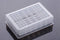 Reservoir microplates without caps, single well, 96 troughs, medium profile 44.5mm height, 290ml, non-Sterile, 10/pk, 50/cs