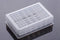 Reservoir microplates without caps, multi well, 8 channel, medium profile 44.5mm height, 32ml, non-Sterile, 10/pk, 50/cs