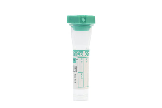 MiniCollect® TUBE 1 ml LH Lithium Heparin