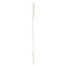 FLOQSwabs® 56380CS01 - Contoured Adult Flocked Swab w/Stopper with 80mm Breakpoint