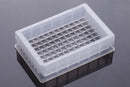 Reservoir microplates without caps, single well, 384 troughs, medium profile 44.5mm height, 290ml, Sterile, 10/pk, 50/cs