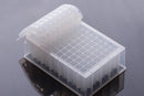 1.0 ml 96-Well Deep Well Plate, U-Bottom, Square Well, Sterile, 5/pk, 50/cs