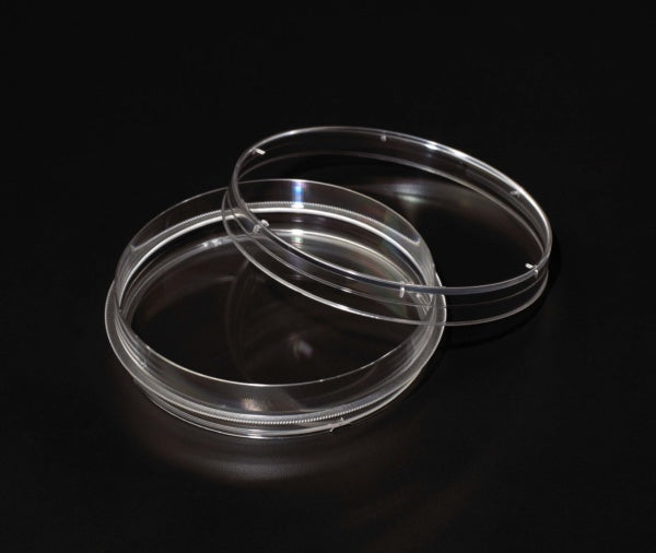 100mm x 20mm Petri Dish w/Grip Ring, Sterile