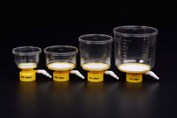150mL Bottle Top Filter, 0.22μm PES Filter, 50mm Diameter, Sterile