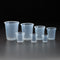 30mL Graduated Beaker, Polypropylene, Non-sterile Case/100