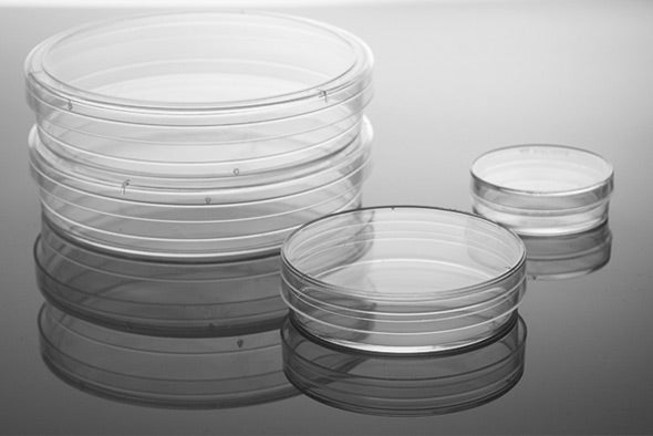 35mm Cell Culture Dish, with Gripping Ring, TC, Sterile, 20/pk, 500/cs