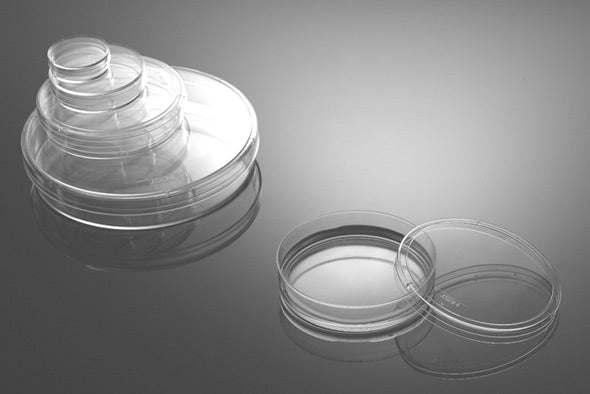 60mm Cell Culture Dish, with Gripping Ring, TC, Sterile, 20/pk, 500/cs