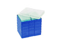 10ul Pipette Tips, Clear, DoubleStack Racked, Racked, Low-retention, Sterile, 96 tips/wafer,10 wafers (960 tips)/pk, 9600 tips/cs