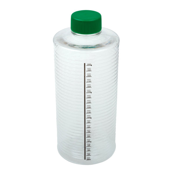 1900cm² Expanded Surface Tissue Culture Treated Roller Bottle, Non-Vented Cap, Sterile