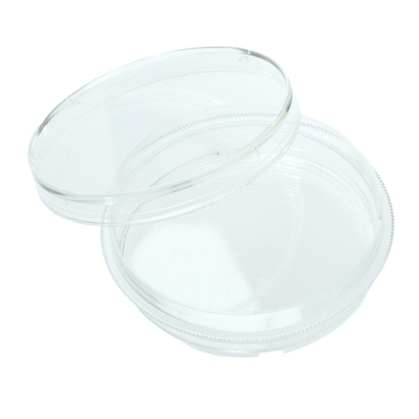 60mm x 15mm Tissue Culture Treated Dish w/Grip Ring, Sterile