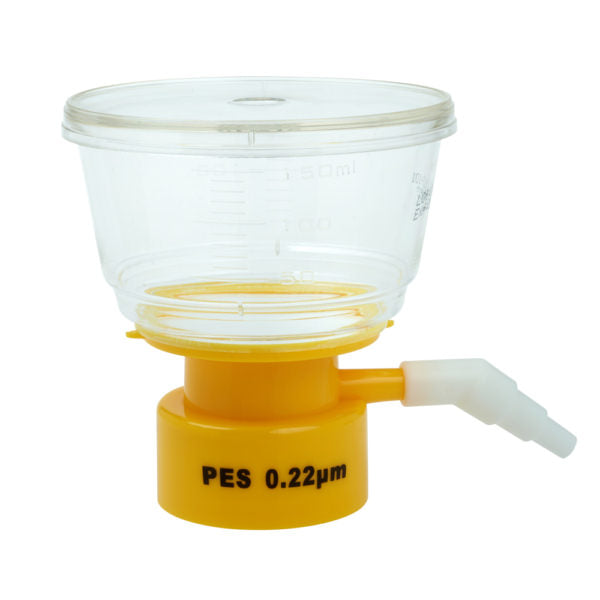 150mL Bottle Top Filter, 0.22μm PES Filter, 50mm Diameter, Sterile