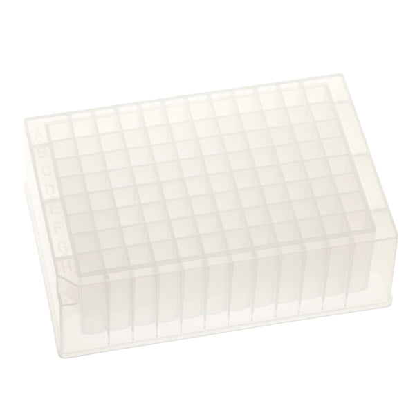 2.0mL 96 Deep Well Storage Plate, PP, Square Well, V-Bottom, Sterile