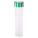 0.5mL Screw Top Micro Tube and Cap Assembly, Green Grip Cap With Integrated O-Ring, Self-Standing, Grip Band, Sterile