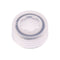 CAP ONLY, Clear Screw Top Micro Tube Cap, O-Ring, Translucent, Sterile