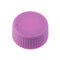 CAP ONLY, Purple Screw Top Micro Tube Cap, O-Ring, Opaque, Non-sterile