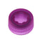 CAP ONLY, Purple Screw Top Micro Tube Cap, O-Ring, Translucent, Non-sterile