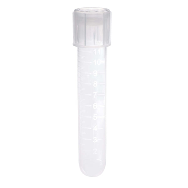 14mL Culture Tube and Dual Cap, PP, Sterile