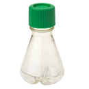 125mL Erlenmeyer Flask, Vent Cap, Baffled Bottom, PC, Sterile