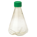 1000mL Erlenmeyer Flask, Vent Cap, Baffled Bottom, PC, Sterile