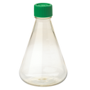 1000mL Erlenmeyer Flask, Vent Cap, Plain Bottom, PC, Sterile