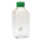 1000mL Media Bottle, Square, PET, Bulk, Sterile