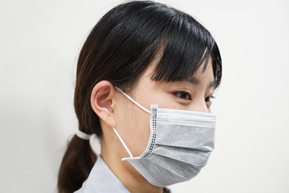 NEST Nonwoven Mask - Four-layer PP Acticarbon Non-woven Lab Protection Mask Cat.No.：922101