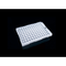 0.2ml 96 Well PCR Plate, Semi Skirt, Clear, A12 notch, 100/cs,