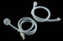 BioFactory Cap with Silicon Tube (80cm 3/8 " ID5/8" OD), Male CPC Connector with Female Sealing Cap, without BioFactory, Sterile, 1/pk, 4/cs