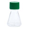 125mL Erlenmeyer Flask, Solid Cap, Plain Bottom, PETG, Sterile