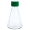 500mL Erlenmeyer Flask, Solid Cap, Plain Bottom, PETG, Sterile