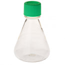 250mL Erlenmeyer Flask, Vent Cap, Plain Bottom, PC, Sterile