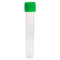 12mL Transport Tube, Green Cap - Bag, Sterile (Caps and Tubes Packed Separately)