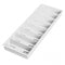 Slide Tray, 8 Place, White